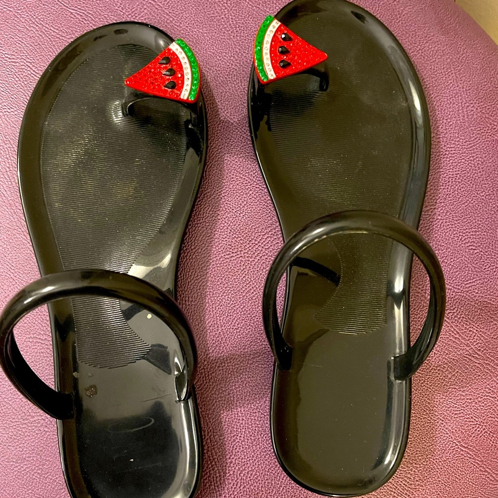 Strawberry sandals!